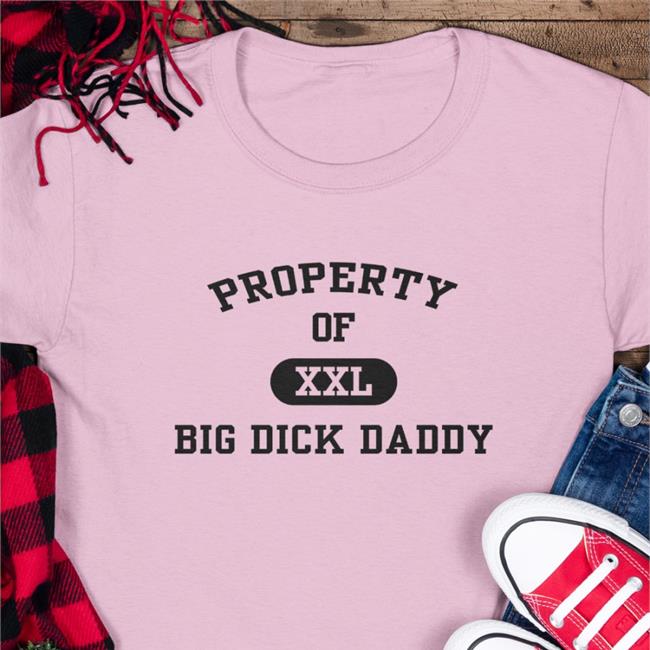 Property Of Xxl Big Dick Daddy Long Sleeve Tee Strangethrift