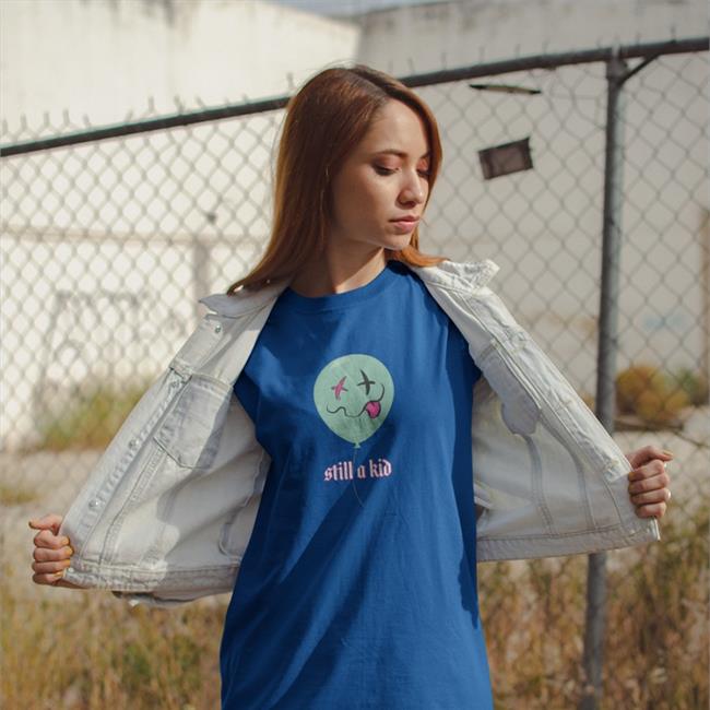 Katrina Stuart Merch Avenue Pop By West Avenue Records Inc Katrina Stuart Level 23 Still A Kid Shirt