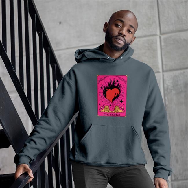 Burning Heart Tee Shirt