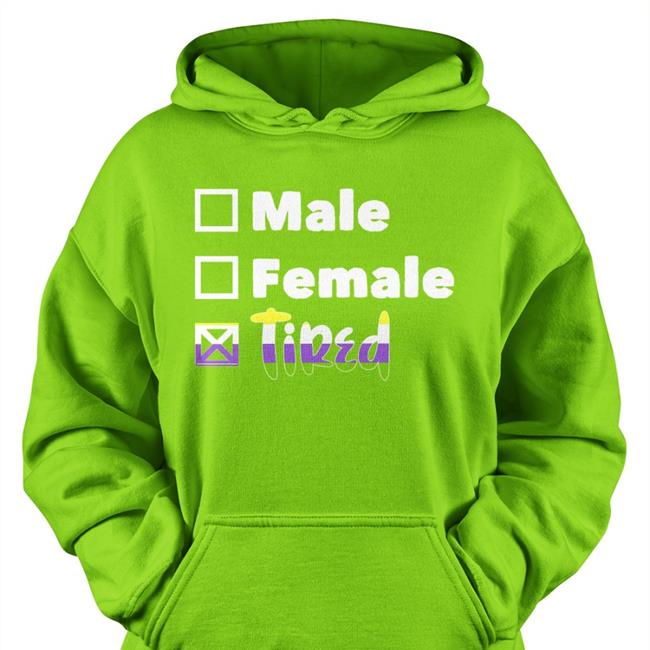 Male Female Tired Shirts Mamunches