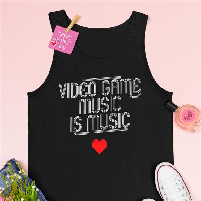 Hello Merch Video Game Music Is Music Long Sleeve Tee Mega Ran Hello Merch Video Game Music Is Music Long Sleeve Tee