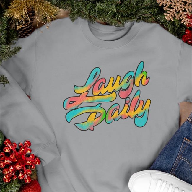 Jstu Merch Colorful Laugh Daily Tank Top Bunkerbranding Jstu Colorful Laugh Daily Shirt