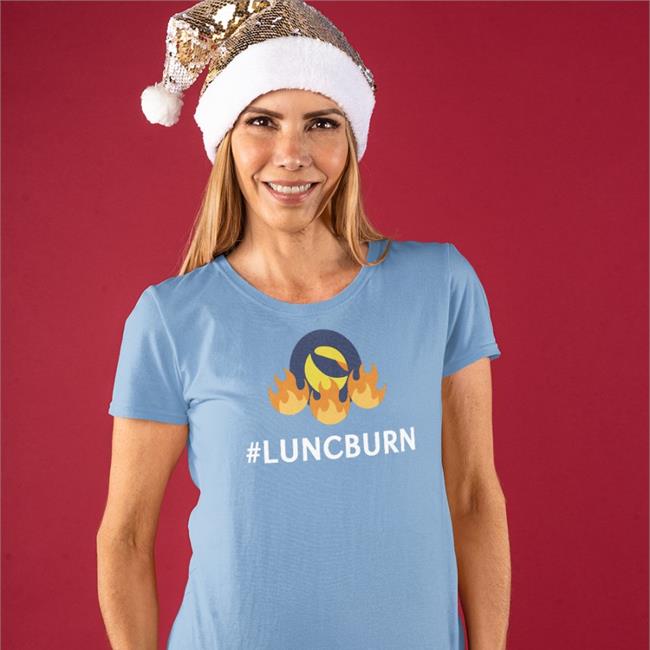 Luncburner Merch Luncburn Shirt Cryptoking Nft Black Luncburn Tee