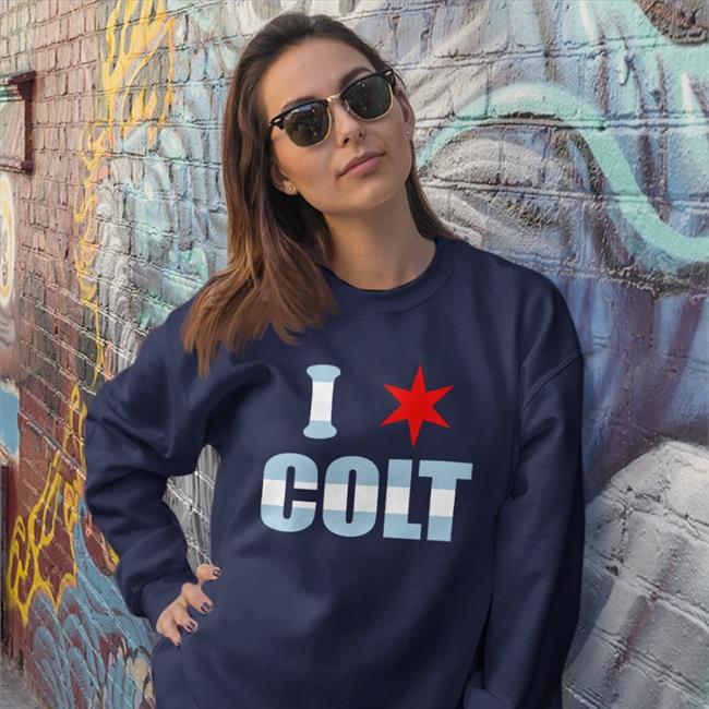 I Colt Shirts Aew Shop Pro Wrestling Tees Store Chicago Flag I Colt Sweatshirt Colt Cabana