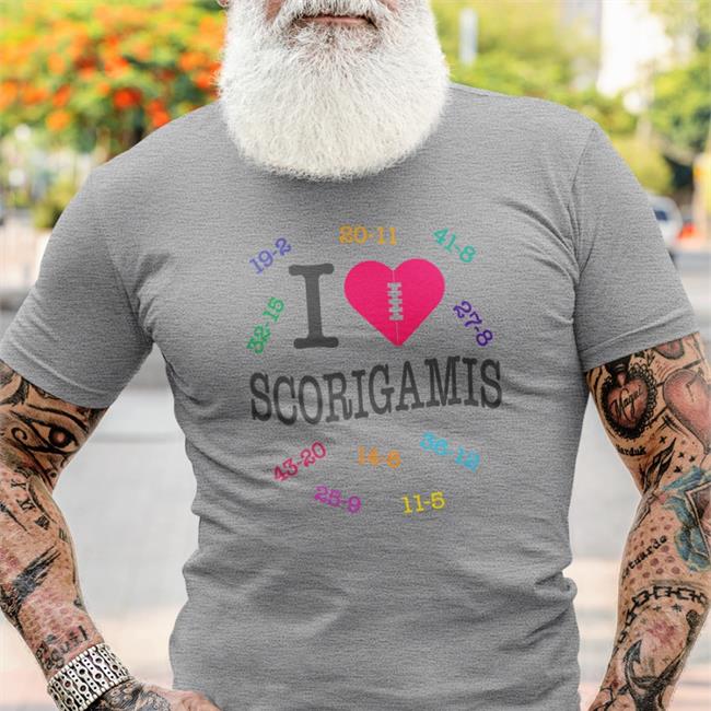 Jake Marsh Pardon My Take I Love Scorigamis T Shirt Barstool Sports Merch