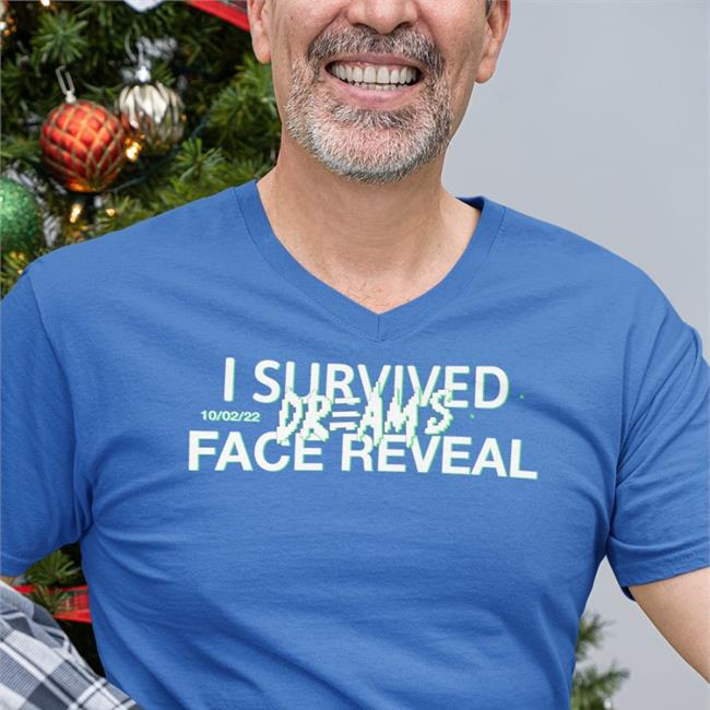 Dreamfanart 10 02 2022 I Survived Dream’S Face Reveal Long Sleeve Tee Ambyia