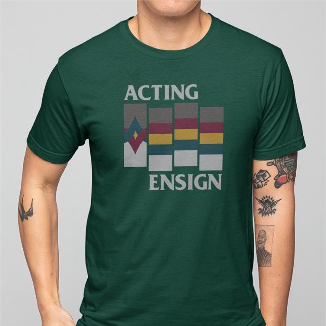 Trekkie David Wil Wheaton's Acting Ensign Hooded Sweatshirt Star Trek Shop Stands Merch