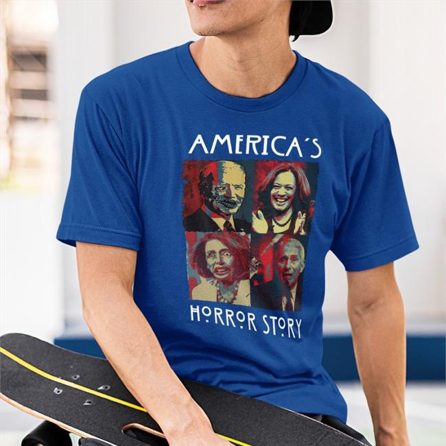 Kamala Harris Biden Nancy Pelosi Anthony Fauci America's Horror Story Shirt Catherine