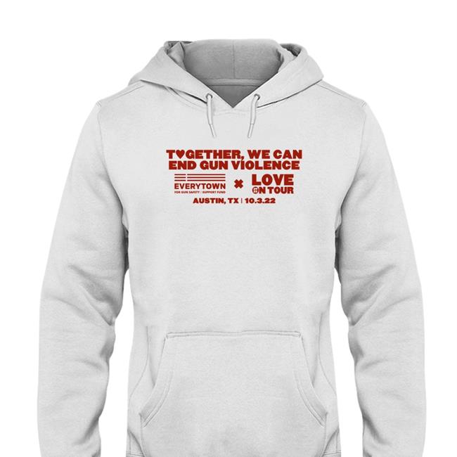 Harry Styles HSD Love On Tour Together We Can End Gun Violence Shirt
