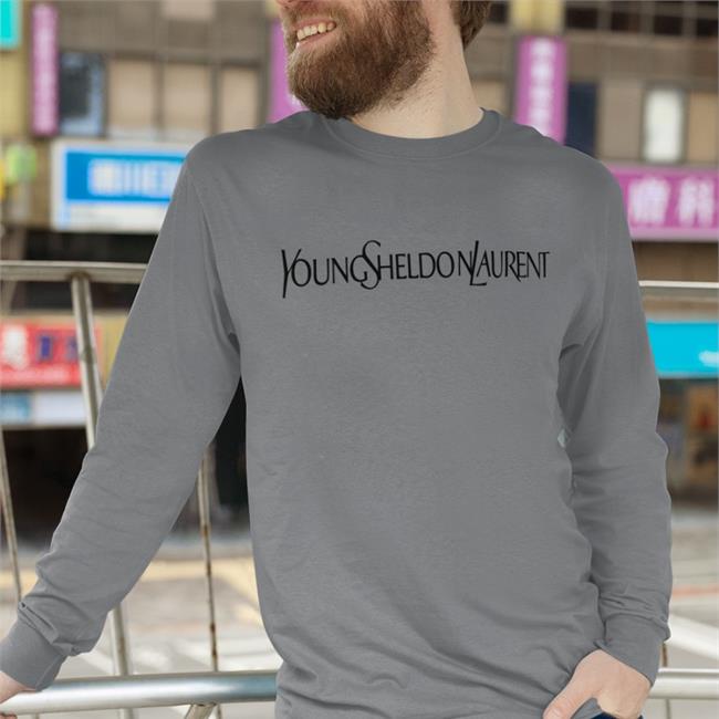 Young Sheldon Laurent Shirt white