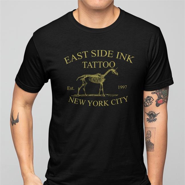 Chris Evans East Side Ink Tattoo New York City Tee Shirts