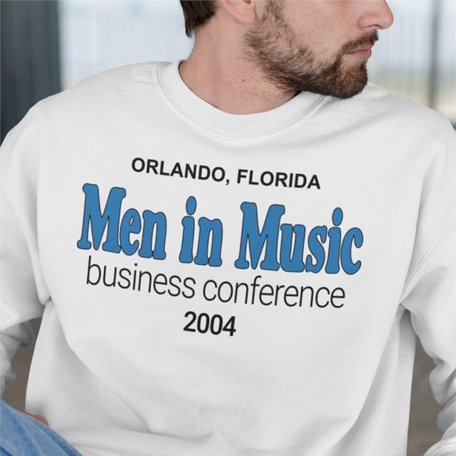Orlando Florida Men In Music Business Conference 2004 T Shirt Benito Skinner Orlando Florida Men In Music Business Conference 2004 Hoodie Benito Skinner