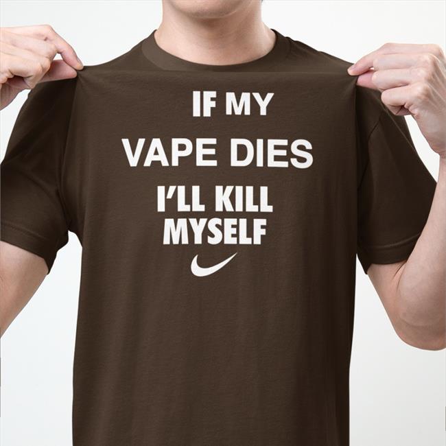 Cladee If My Vape Dies I'll Kill Myself Hoodie Hanfjob