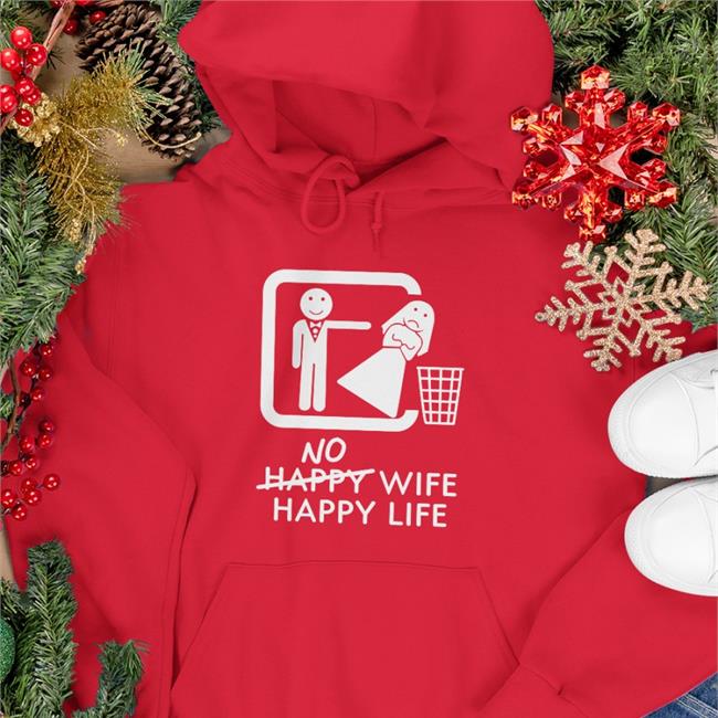 No Happy Wife Happy Life Original Black TShirts Murder X Bryan