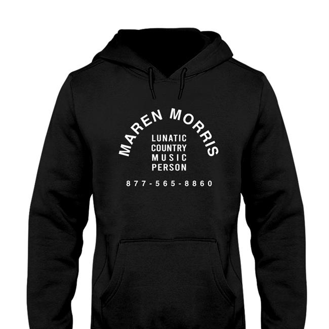 Maren Morris Lunatic Country Music Person Long Sleeve Tee Brian Mansfield