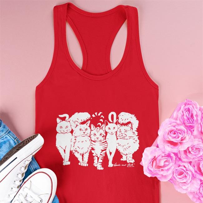 Taylor Swift Heads & Tails Linda Lori Cat T-Shirt