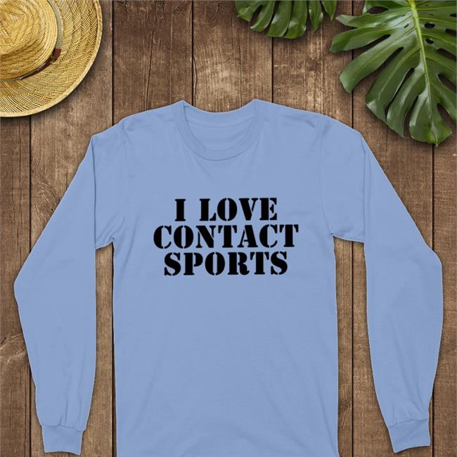I Love Contact Sports Hoodie