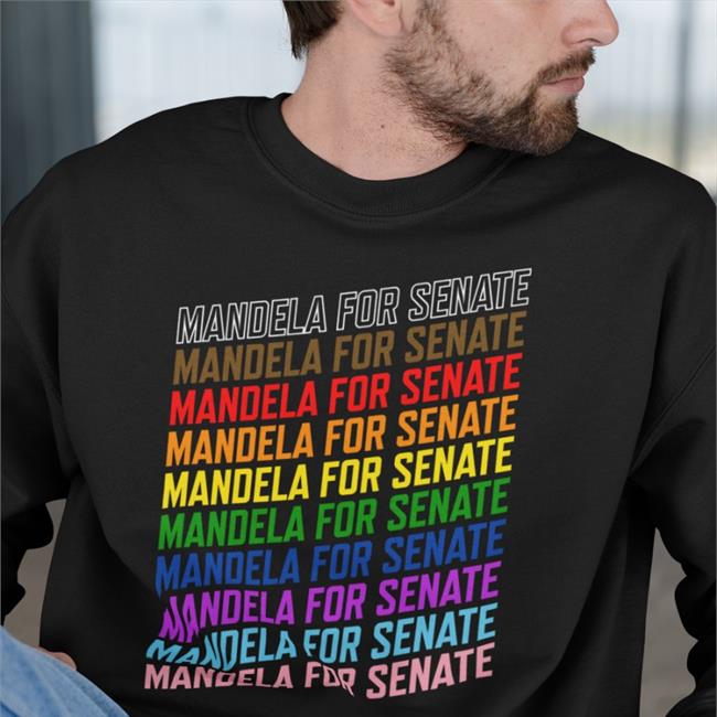Mandela For Senate Long Sleeve T Shirt