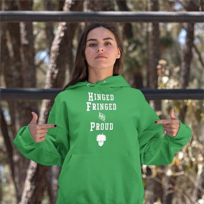 Hinged Fringed And Proud Hoodie