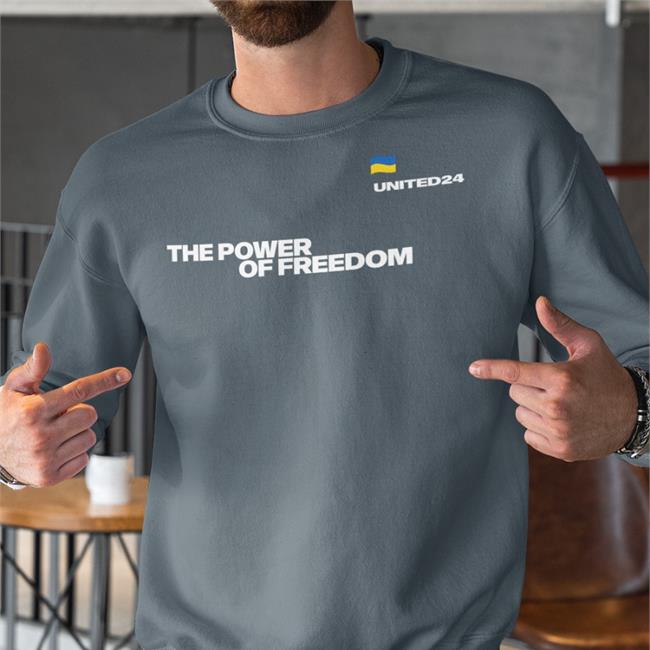 Zelensky The Power Of Freedom United24 T Shirt Black