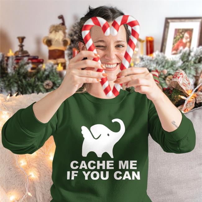 Cache Me If You Can Sweatshirt