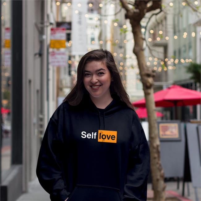 Self Love Black Tee
