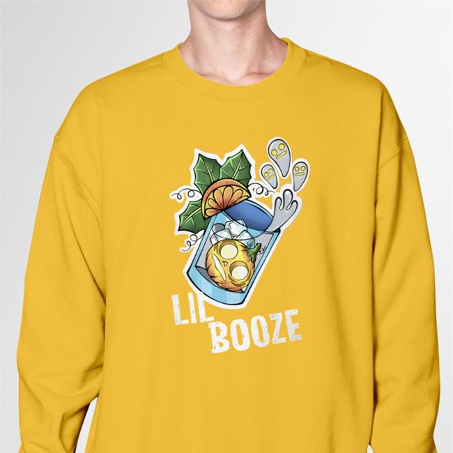 Emoryalvarado Merch Li'l Booze Collab T-Shirt Emory_Arts