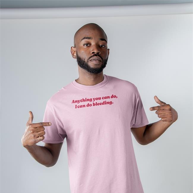 Anything You Can Do I Can Do Bleeding Hoodie Anything You Can Do I Can Do Bleeding Long Sleeve Tee Shirt White By Pebs Rn