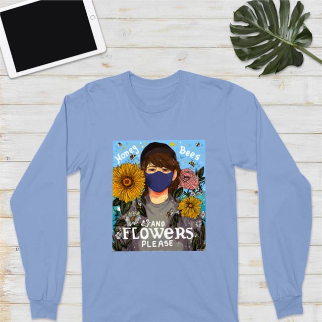 Honey Bees And Flowers Please Sweatshirt Raychu Ranboo Ranboofanart