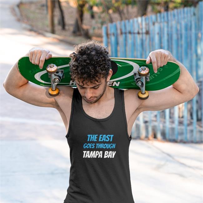 New The East Goes Through Tampa Bay Shirt Black By Rico Bo$Co