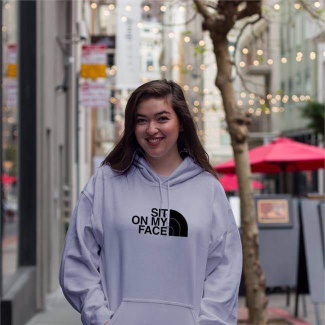 Sit On My Face Shirt white