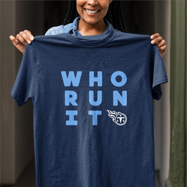 Tennessee Titans Dj Paul Three6mafia Juicy J Who Run It Shirt