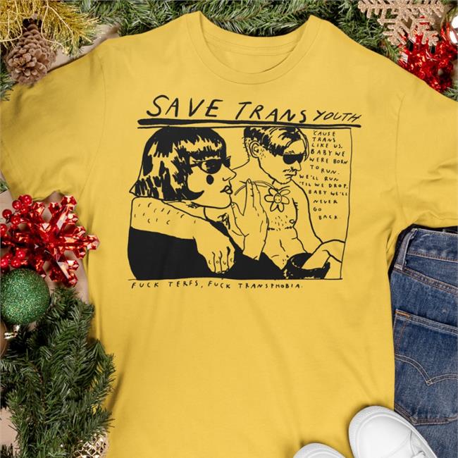 Print Social Store Save Trans Youth By Start Today Tattoo Sweatshirt Colby Gordon