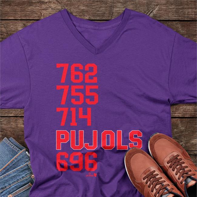 762 755 714 Pujols 696 Sweatshirt