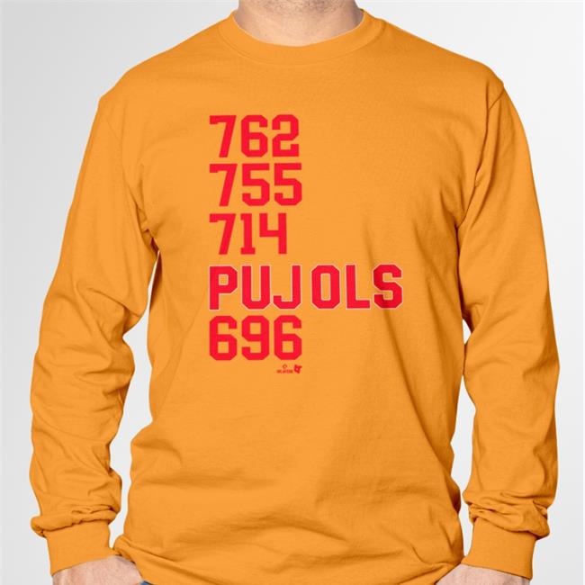 762 755 714 Pujols 696 Sweatshirt Karan 762 755 714 Pujols 696 Tee