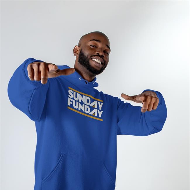Chiefs Sunday Funday Hoodie Red By Charlie Hustle