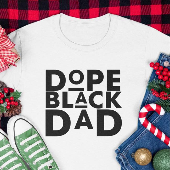 Offical Dope Black Dad T-Shirt White Anthony Thomas Raphael’s Tsais