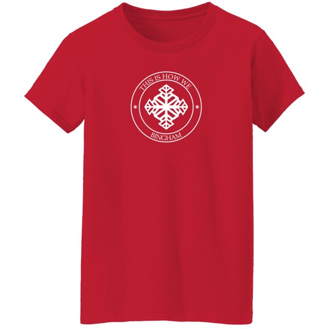 This Is How We Bingham Merch Logoflake Tee Shirt This Is How We Bingham Merch Logoflake Tee Shirt