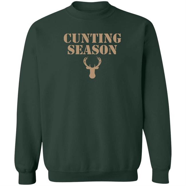 Milwaukee Bucks Virghoes Shop Cunting Season Tee Shirt