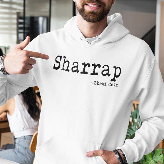 Sharrap Bheki Cele T Shirt Grey