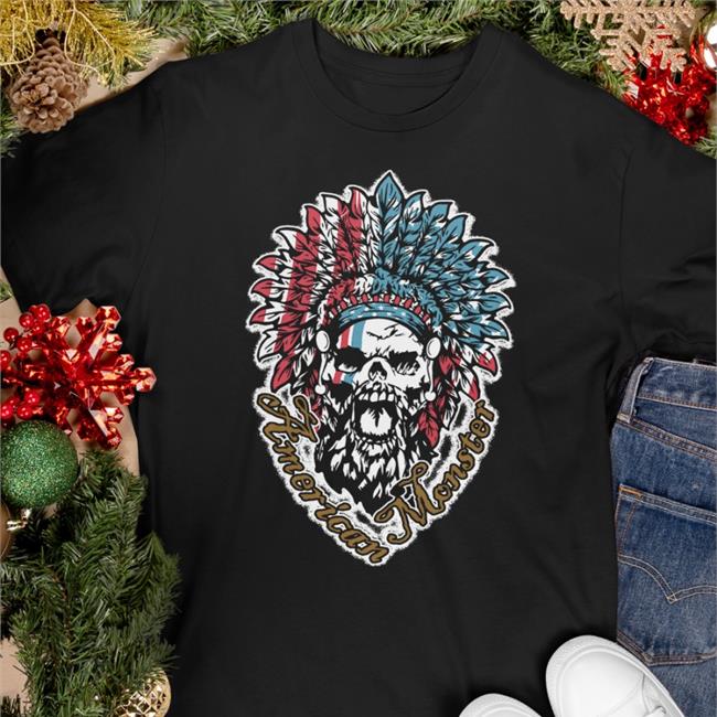 Robert Oberst Merch Patriotic Headdress American Monster T Shirt