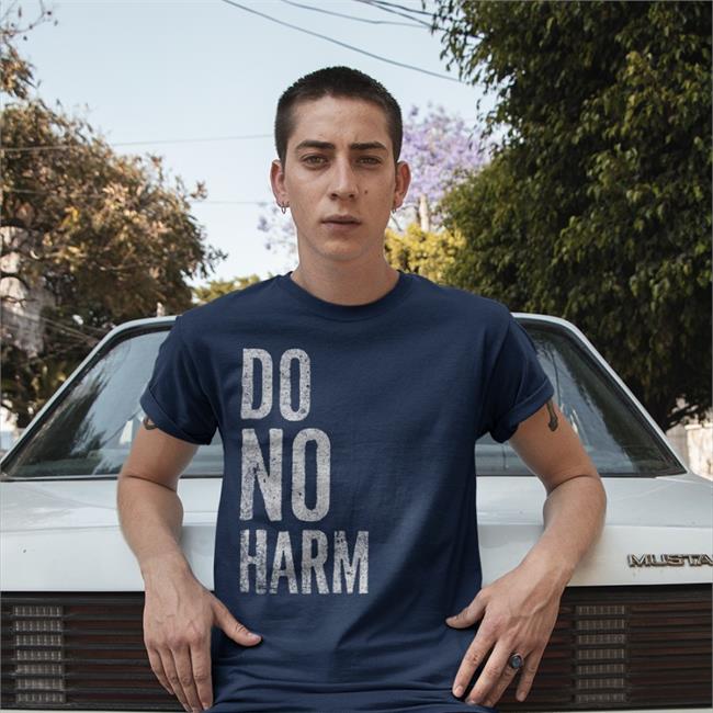 Popcorned Planet Merch Do No Harm Tee