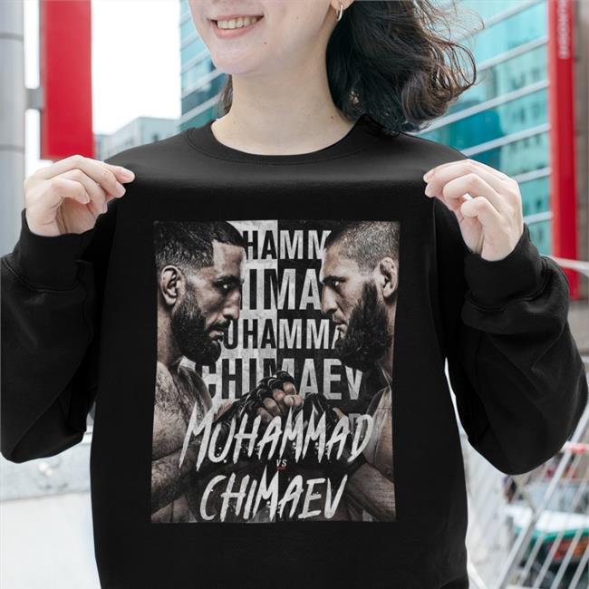 Muhammad Vs Chinaev T Shirt Belal Muhammad Khamzat Chimaev Mike Heck