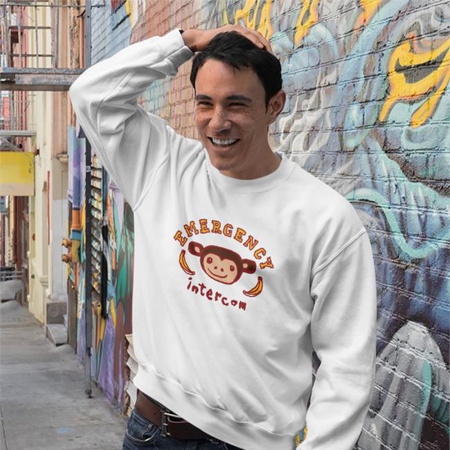 Emergency Intercom Merch Monkey Shirt