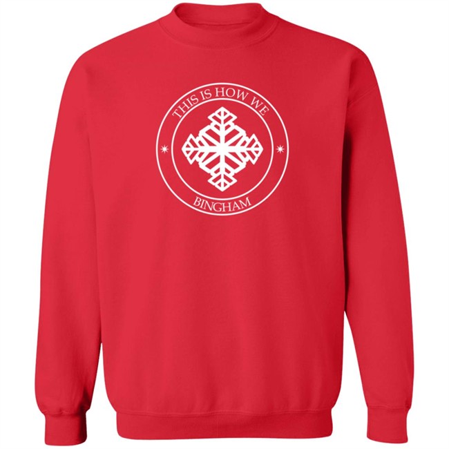 This Is How We Bingham Merch Logoflake Tee Shirt This Is How We Bingham Merch Logoflake Tee Shirt