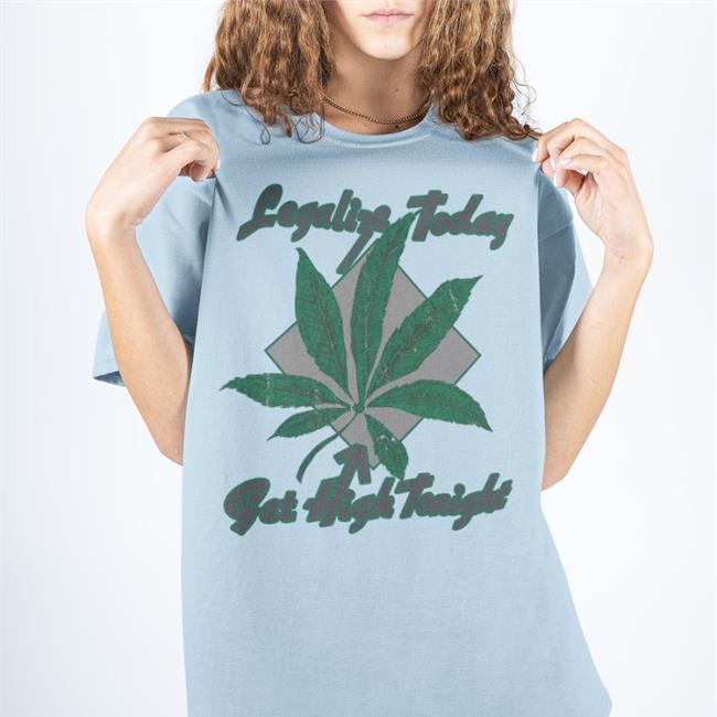 Khalid Legalize Today Get High Tonight Long Sleeve T Shirt Thegreatkhalid