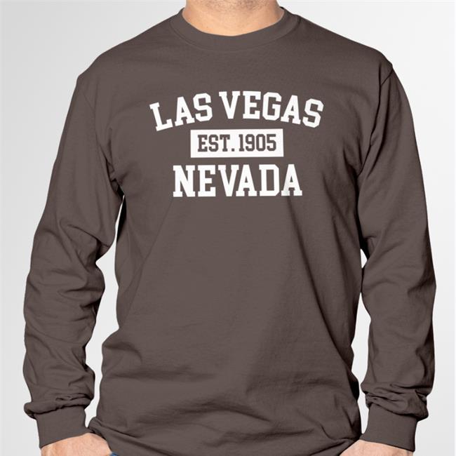 Las Vegas Est 1905 Nevada Shirt Navy Las Vegas Est 1905 Nevada Hooded Sweatshirt