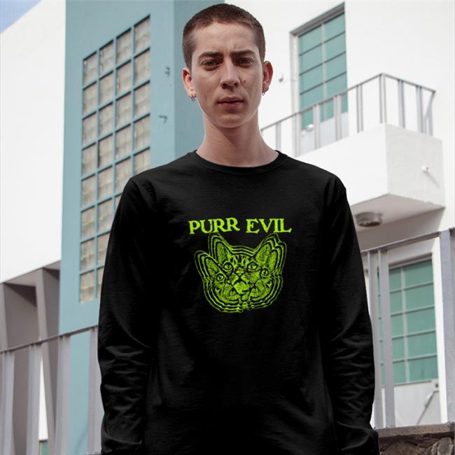 Purr Evil Sweatshirt Everpress