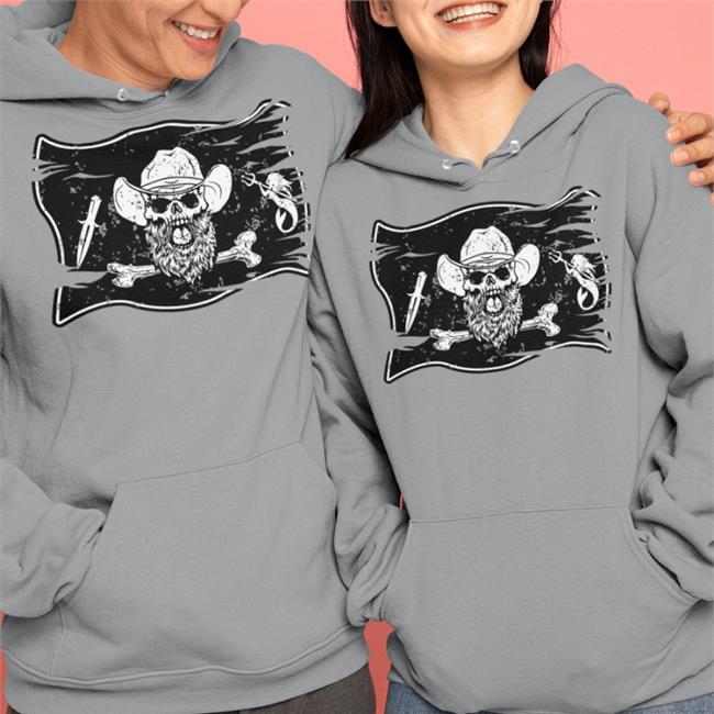 Robert Oberst Merch Ranch Flag Hooded Sweatshirt