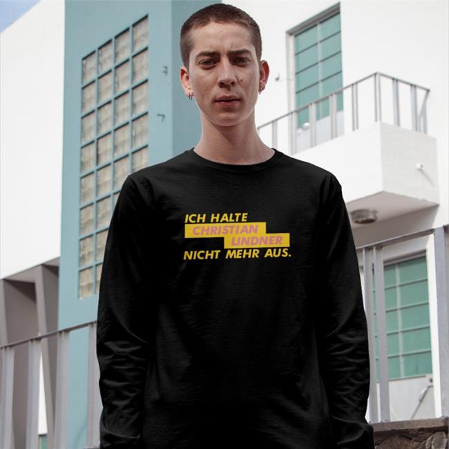 Ich Halte Christian Lindner Nicht Mehr Aus Hoodie Glckskind